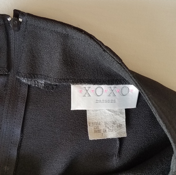 XOXO Little Black Mini Skirt - Picture 3 of 7
